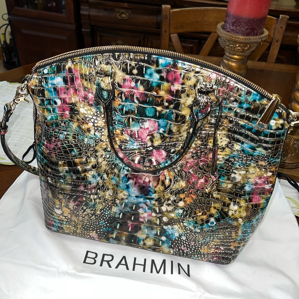 COPY - Brahmin Large Duxbury Satchel Retrograde Melbourne